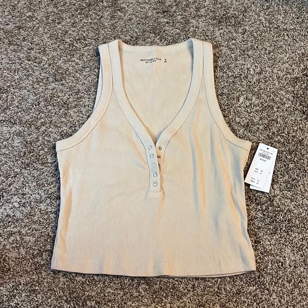 tan tank top